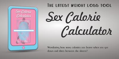 جنس Calorie آلة حاسبة المزحة الملصق