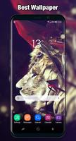 Lion Wallpaper & Background Full HD постер