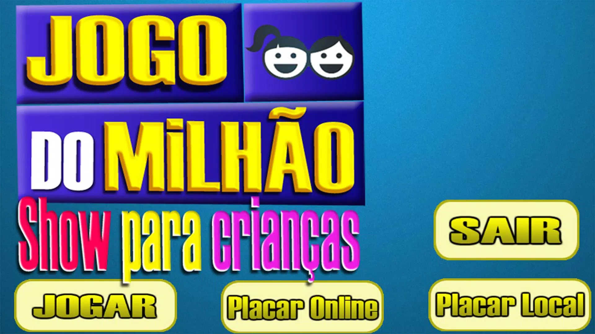 Baixar Show do Milhão Infantil para Android Grátis - Download