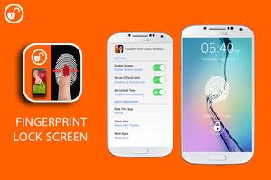 Fingerprint Lock Screen Prank poster