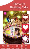 Photo On Birthday Cake 스크린샷 1