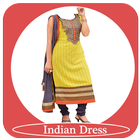 Indian Dress Photo Suit-icoon