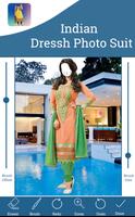 Indian Dress Photo Suit plakat