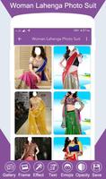 Woman Lahenga Photo Suit โปสเตอร์