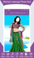 Woman Lahenga Photo Suit ภาพหน้าจอ 1