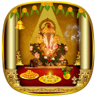 Lord Ganpati Puja Live أيقونة