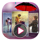Rain Photo Video Maker icône