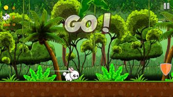 Bunny Adventure Game Free Cartaz