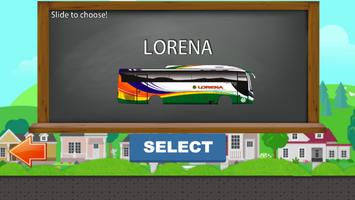 Poster Lorena Bus Indonesia