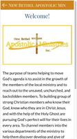 New Bethel Apostolic Ministry स्क्रीनशॉट 2