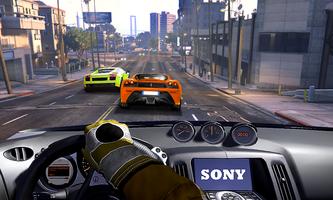 Racing in Car screenshot 1