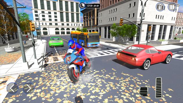 Extreme Bike Super Hero Driving Simulator 2018 For Android Apk - roblox vehicle simulator extreme motorcycle stunts roblox
