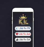 King Social Auto Liker تصوير الشاشة 1