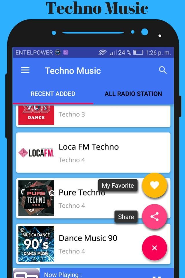Techno music - tecno music radio stations for Android - APK Download