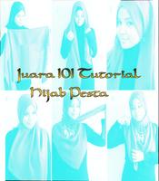 Juara 101 Tutorial Hijab Pesta capture d'écran 1