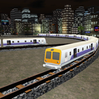 Train Driving Mumbai Local 3D biểu tượng