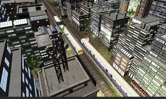 Train Driving Mumbai Local 3D imagem de tela 2