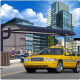 Fun Taxi Drive Simulator 3D icon