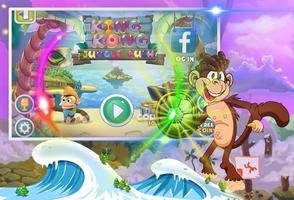 jungle rush monkey Affiche