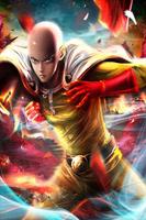 Saitama Wallpaper plakat