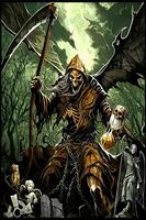 Dark Grim Reaper Wallpaper imagem de tela 2