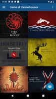 Game of Thrones Houses تصوير الشاشة 1