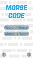 International Morse Code Lite Plakat
