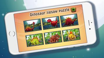Dinosaur t-rex jigsaw puzzles Affiche