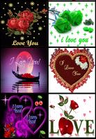 Love You Gif Images Poster