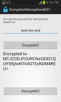 Encryption Decryption AES Demo capture d'écran 1