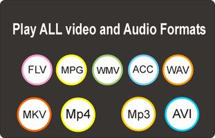 HD Video Player All Format - Music Player Affiche