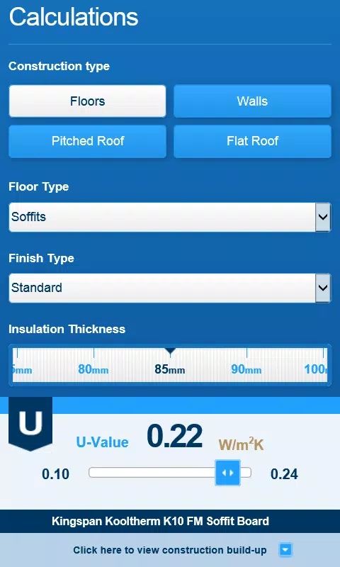 Kingspan U-value Calculator APK for Android Download