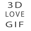 3D Love GIF aplikacja