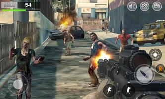 Zombie Hunter Dead Target Shooting King 3D الملصق