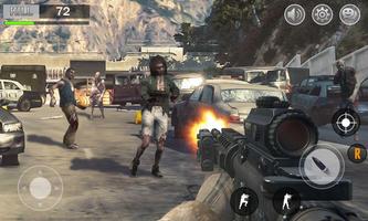 Zombie Hunter Dead Target Shooting King 3D Ekran Görüntüsü 2