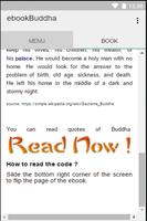 1 Schermata Ebook Gautama Buddha Quotes