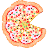 Pizza Maker - Cooking Game - Alphabet Pizza أيقونة
