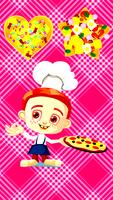 Pizza Maker - Cooking Game - Alphabet Pizza پوسٹر