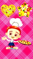 Pizza Maker - Cooking Game - Alphabet Pizza الملصق