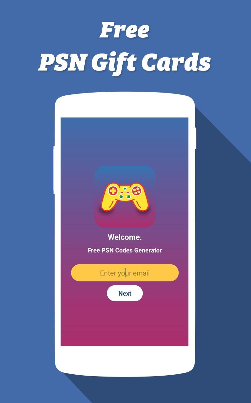 Free Psn Codes Generator For Android Apk Download - redeem roblox cards codes generator