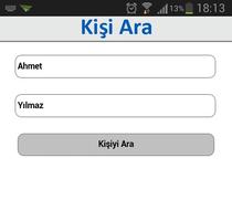 Kişi Arama скриншот 2