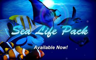 Ocean Blue 3D poster