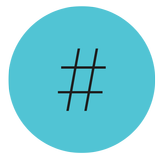 Hasher: Hashtag Aggregator أيقونة