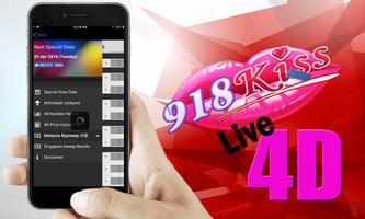 918 Kiss Live 4D ポスター