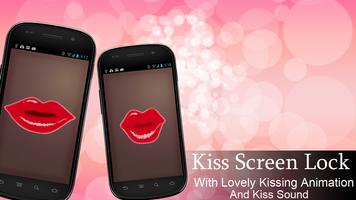 Kiss Screen lock capture d'écran 1