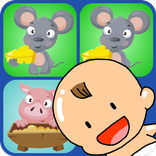 Kid's Match Picture Cards Game