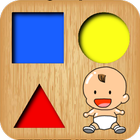 Toddler Learns Shapes Game icône
