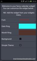 Fancy Calendar Widget capture d'écran 2