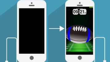 Football DayDream Clock پوسٹر