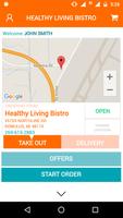 Healthy Living Bistro الملصق